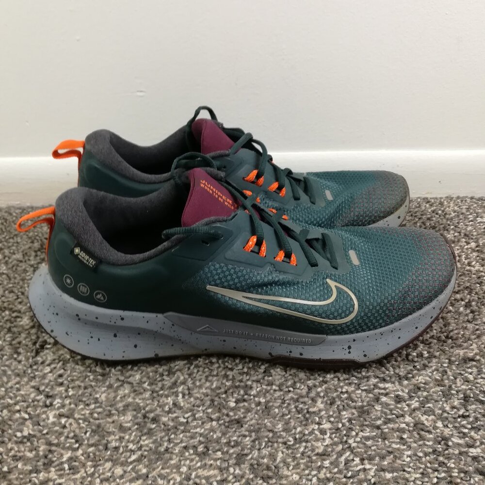 Nike Men's Juniper Trail 2 GORE-TEX Shoes, Deep Jungle Khaki, 11.5 Medium US